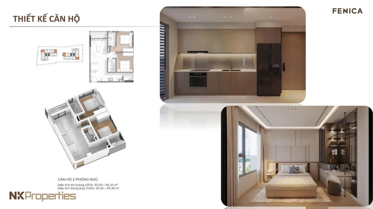 Fenica 16 Căn Hộ 2 Phòng Ngủ Fenica