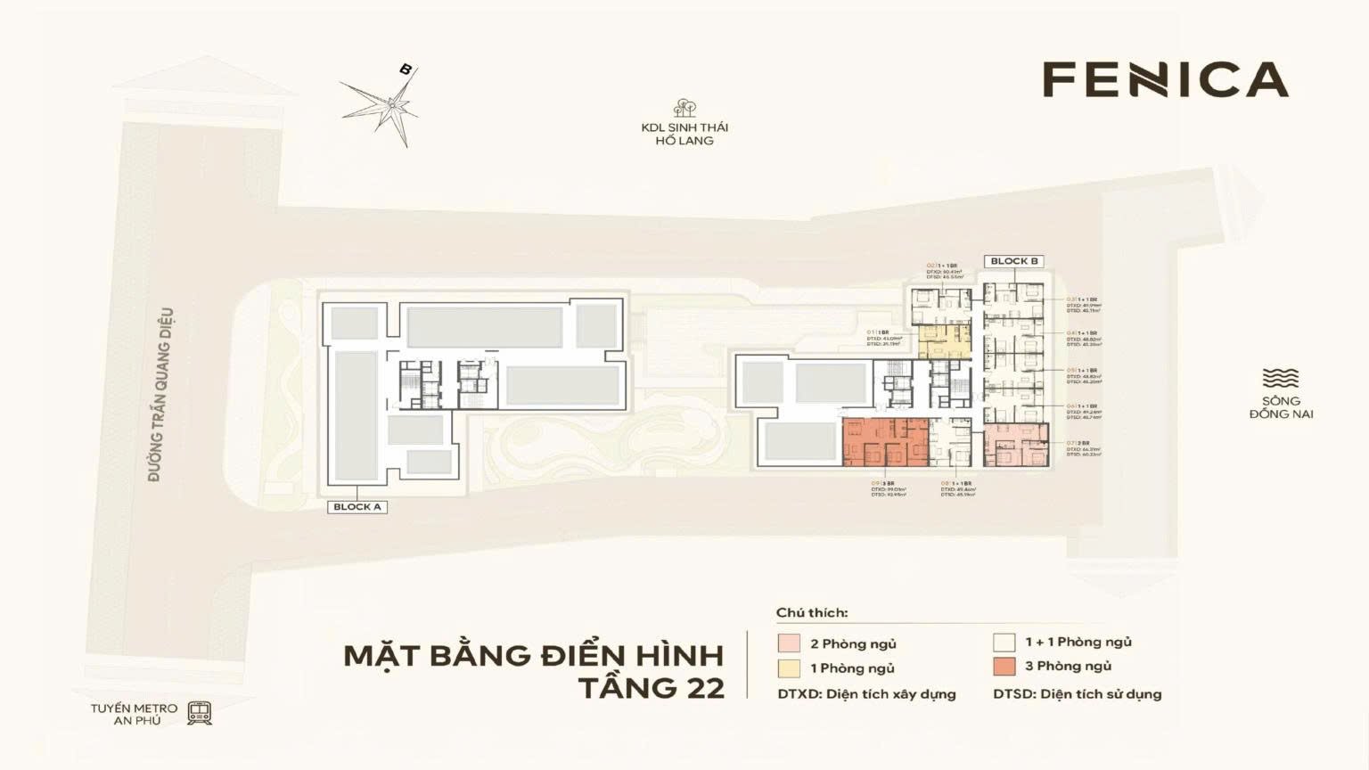 Fenica 14 Mặt bằng tầng điển hình 22 Fenica
